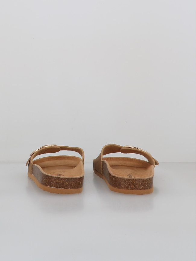 Sandales malaga cognac marron femme - Lemon Bay