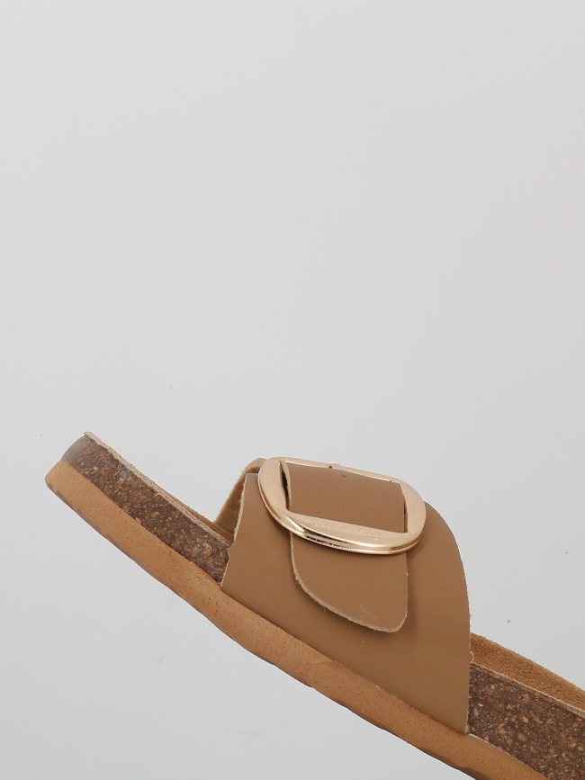 Sandales malaga cognac marron femme - Lemon Bay