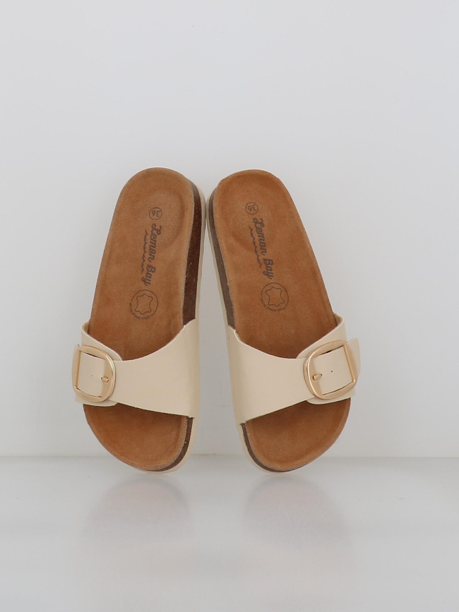Sandales malaga beige femme - Lemon Bay