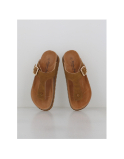 Tongs phuket camel marron femme - Lemon Bay