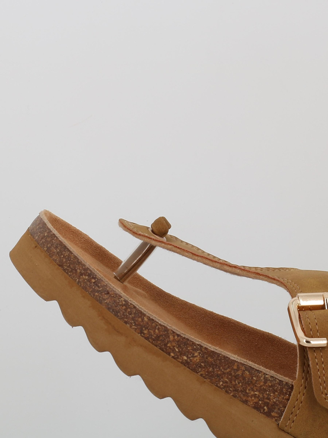 Tongs phuket camel marron femme - Lemon Bay