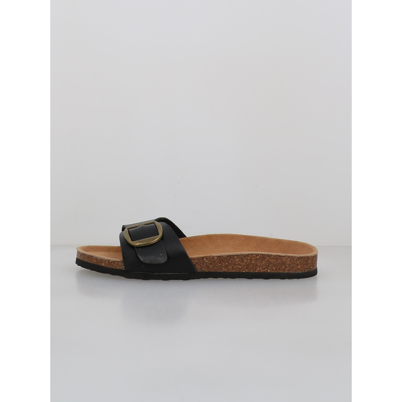 Sandales delhi noir homme - Lemon Bay