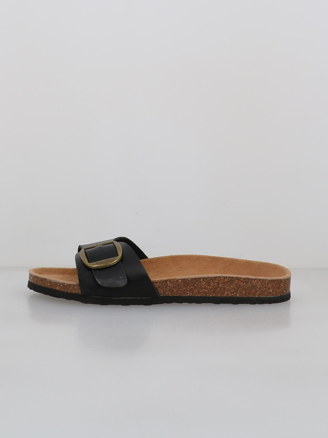 Sandales delhi noir homme - Lemon Bay