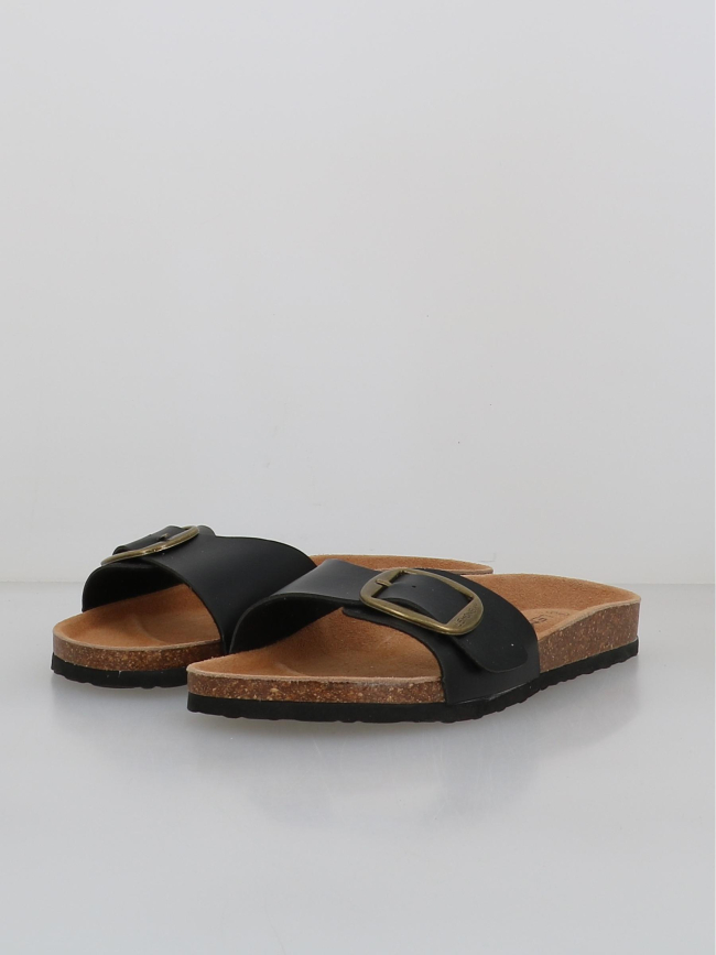 Sandales delhi noir homme - Lemon Bay