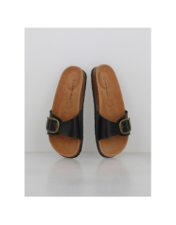Sandales delhi noir homme - Lemon Bay