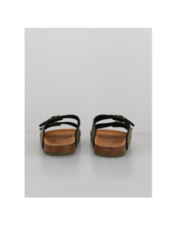 Sandales double bride kyoto kaki homme - Lemon Bay