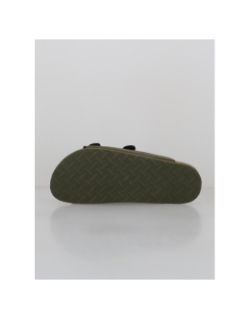 Sandales double bride kyoto kaki homme - Lemon Bay