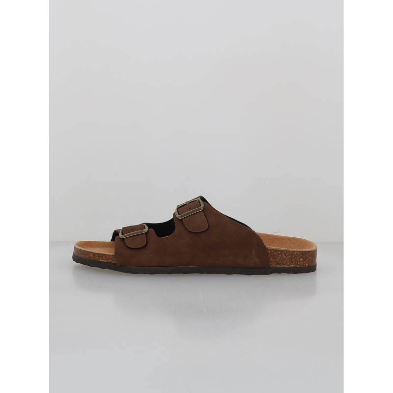 Sandales double bride kyoto marron homme - Lemon Bay