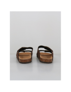 Sandales double bride kyoto marron homme - Lemon Bay