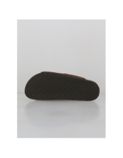 Sandales double bride kyoto marron homme - Lemon Bay