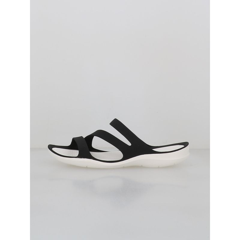 Sandales swiftwater noir blanc femme - Crocs