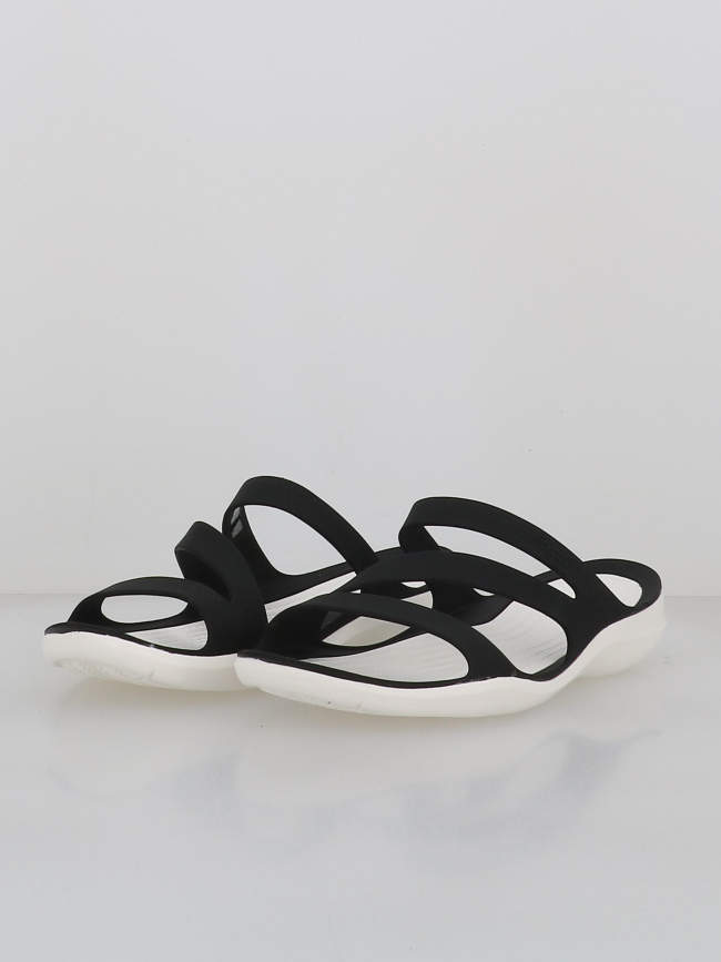 Sandales swiftwater noir blanc femme - Crocs