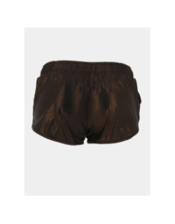 Short de bain bronze brillant marron femme - Grain De Sable