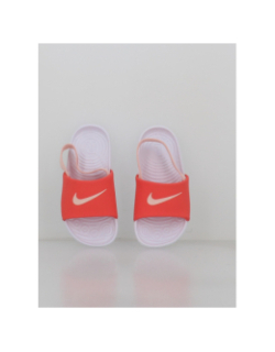 Claquette kawa slide td rose blanc enfant - Nike