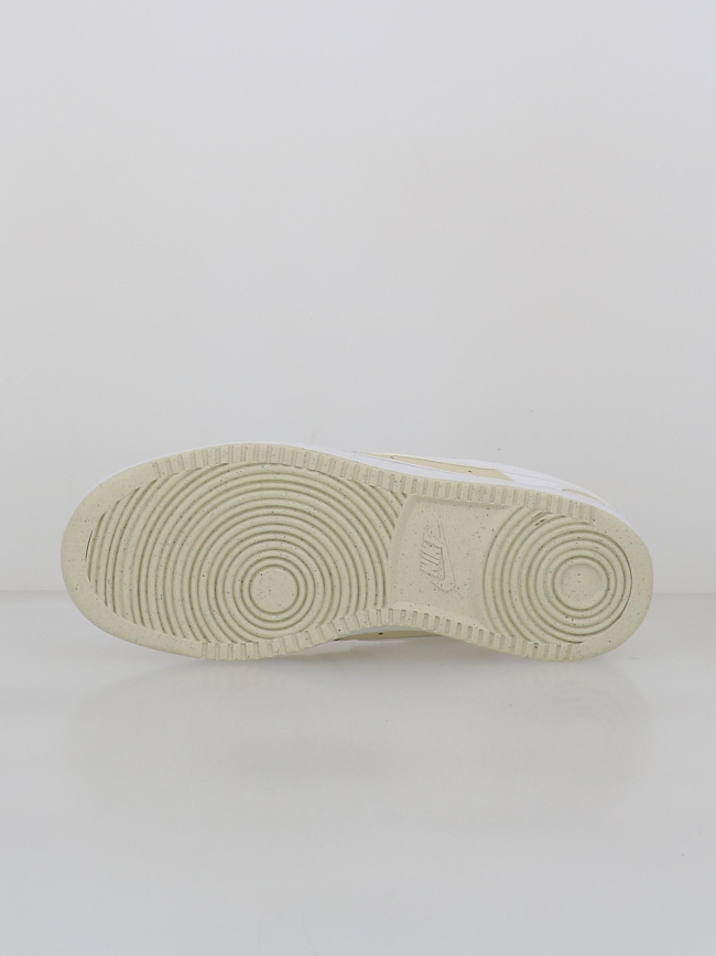Baskets court vision beige blanc homme - Nike
