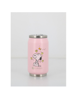 Canette snoopy 280ml rose - Les Artistes