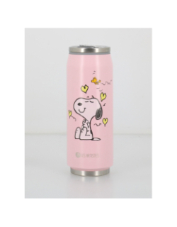 Canette snoopy 500ml rose - Les Artistes