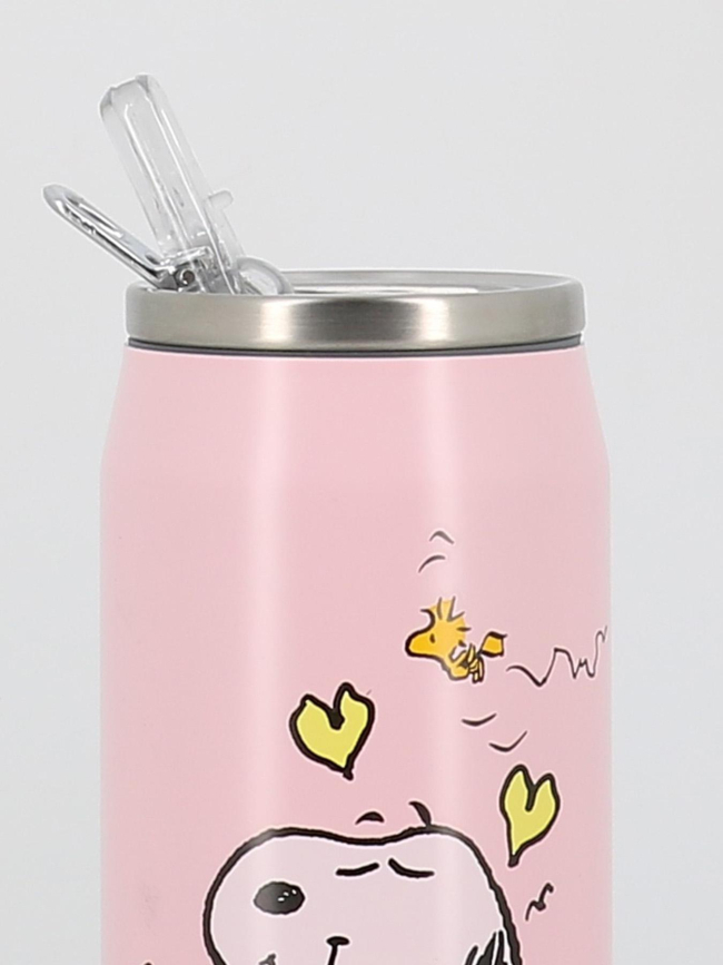 Canette snoopy 500ml rose - Les Artistes