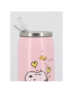 Canette snoopy 500ml rose - Les Artistes