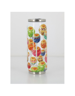 Canette isotherme chupa chups 500ml blanc - Les Artistes