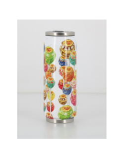 Canette isotherme chupa chups 500ml blanc - Les Artistes