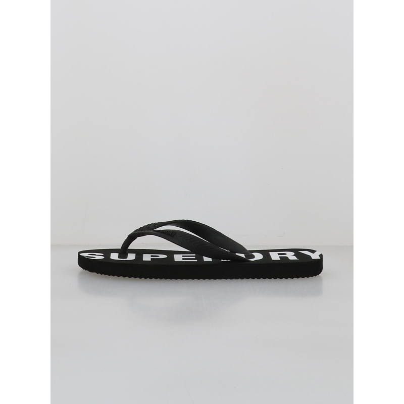 Tongs code core logo noir homme - Superdry