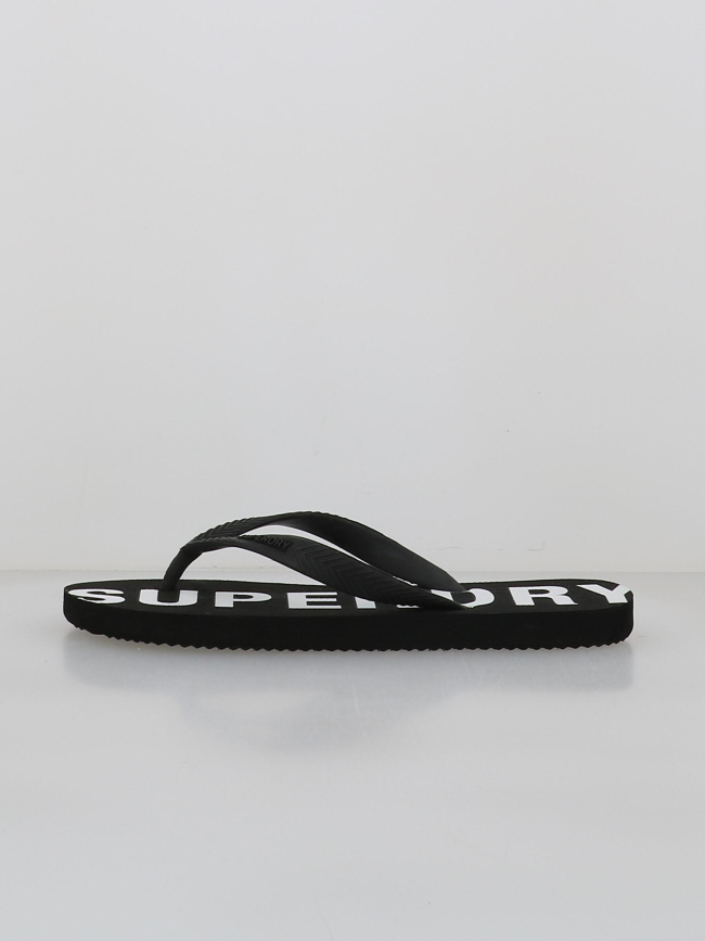Tongs code core logo noir homme - Superdry