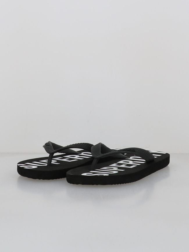 Tongs code core logo noir homme - Superdry