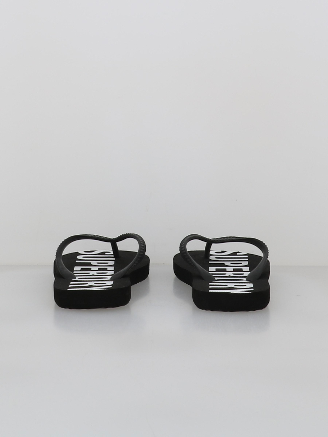 Tongs code core logo noir homme - Superdry