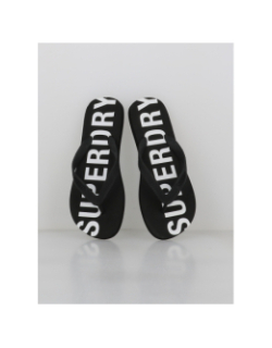 Tongs code core logo noir homme - Superdry