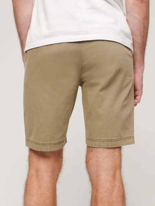 Short chino officier kaki homme - Superdry