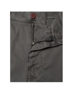 Short chino officier washed gris homme - Superdry