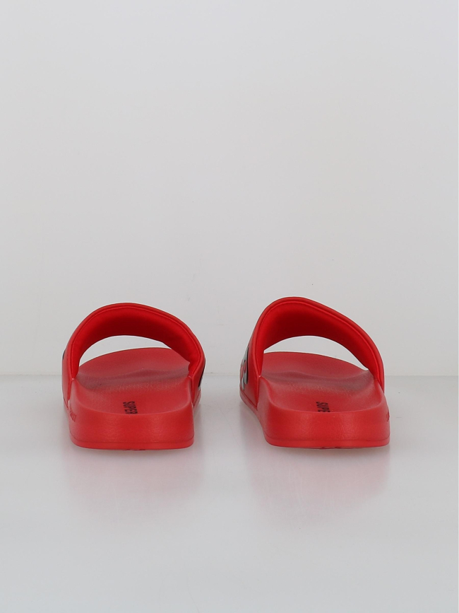 Claquettes de piscine core graphic rouge homme - Superdry