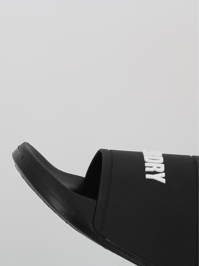 Claquettes de piscine logo noir homme - Superdry
