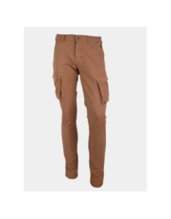 Pantalon cargo talina camel marron homme - La Maison Blaggio