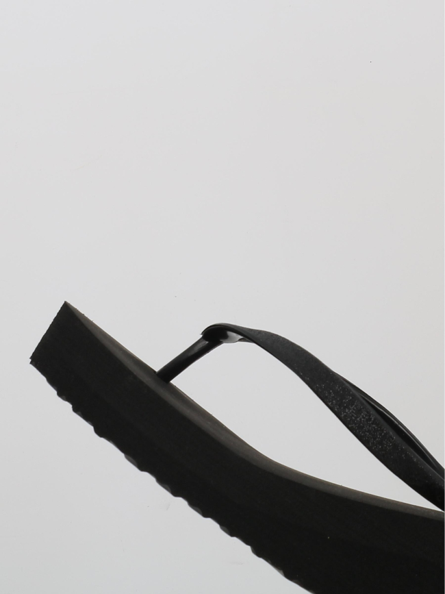 Tongs compensées exotartelette noir femme - Culture Sud