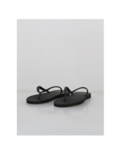 Tongs à paillettes mayala noir femme - Culture Sud