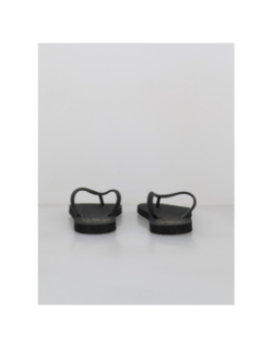 Tongs à paillettes mayala noir femme - Culture Sud