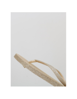 Tongs à paillettes mayala beige femme - Culture Sud