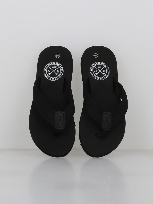 Tongs nuku noir homme - Culture Sud