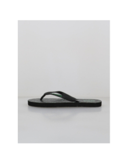 Tongs imprimées palmier noir vert garçon - Culture Sud