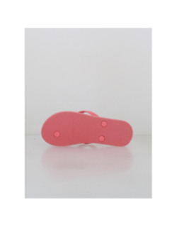 Tongs à fleurs camu rose fille - Culture Sud