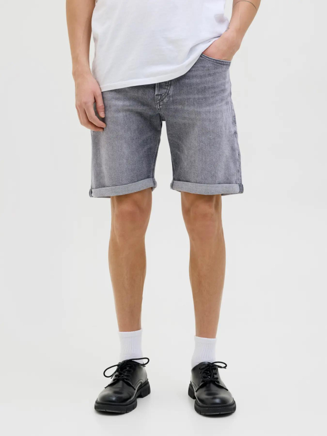 Short en jean rick original gris homme - Jack & Jones