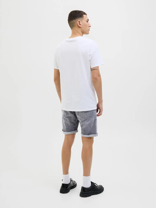 Short en jean rick original gris homme - Jack & Jones