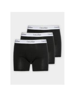 Pack 3 boxers icon relaxed dart noir blanc homme - Calvin Klein