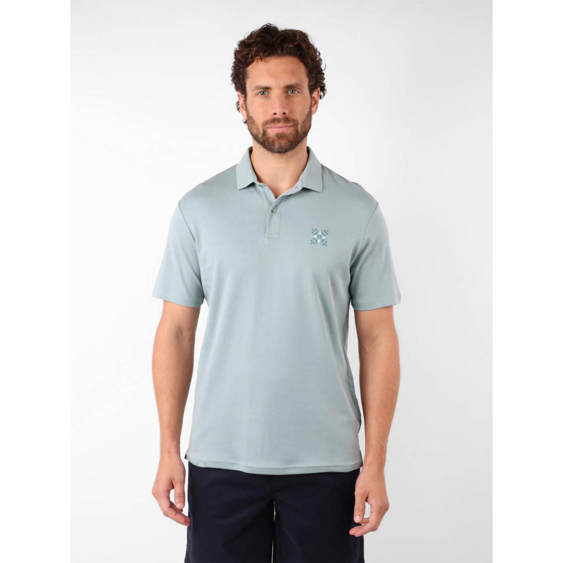 Polo à manches courtes rest vert d'eau homme - Oxbow
