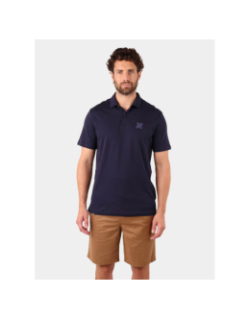 Polo imprimés dos bleu marine homme - Oxbow