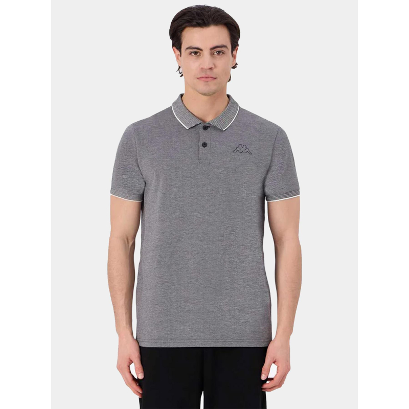 Polo kerzo gris homme - Kappa
