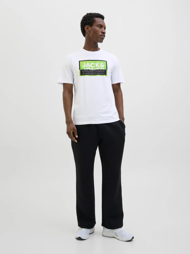 T-shirt logan summer print blanc homme - Jack & Jones