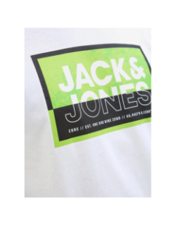 T-shirt logan summer print blanc homme - Jack & Jones